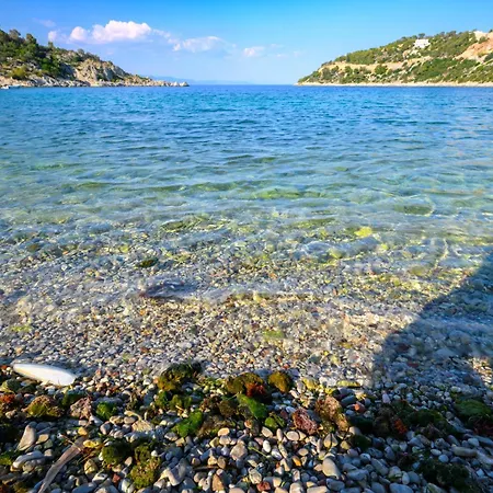 别墅 Newly Renovated With Panoramic Sea Views Pefkali