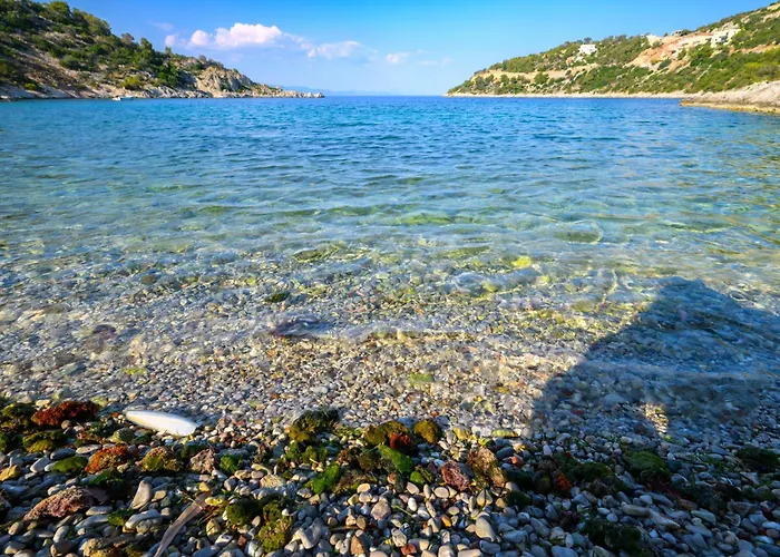 빌라 Newly Renovated With Panoramic Sea Views Pefkali