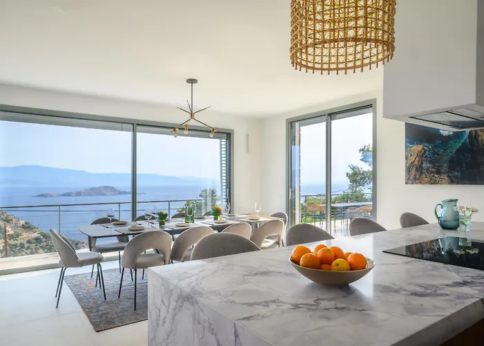 Newly Renovated With Panoramic Sea Views Pefkali