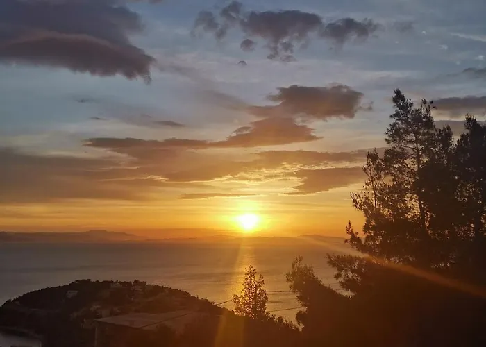 Newly Renovated With Panoramic Sea Views Pefkali